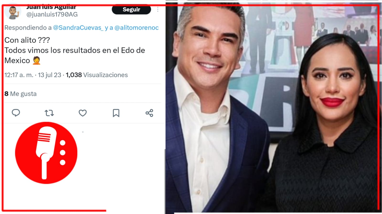 Les va a ir como en el Edomex: Sandra Cuevas se reúne con Alito Moreno y asegura que ganarán la CDMX; en redes se burlan de ambos (FOTO)