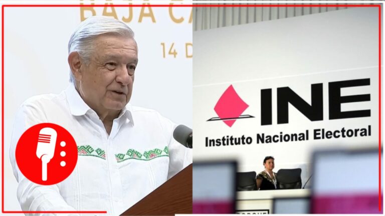 &#8220;¿Y dónde queda la libertad de expresión?: AMLO cuestiona que el INE quiera censurarlo al prohibirle exponer a Xóchitl Gálvez (VIDEO)