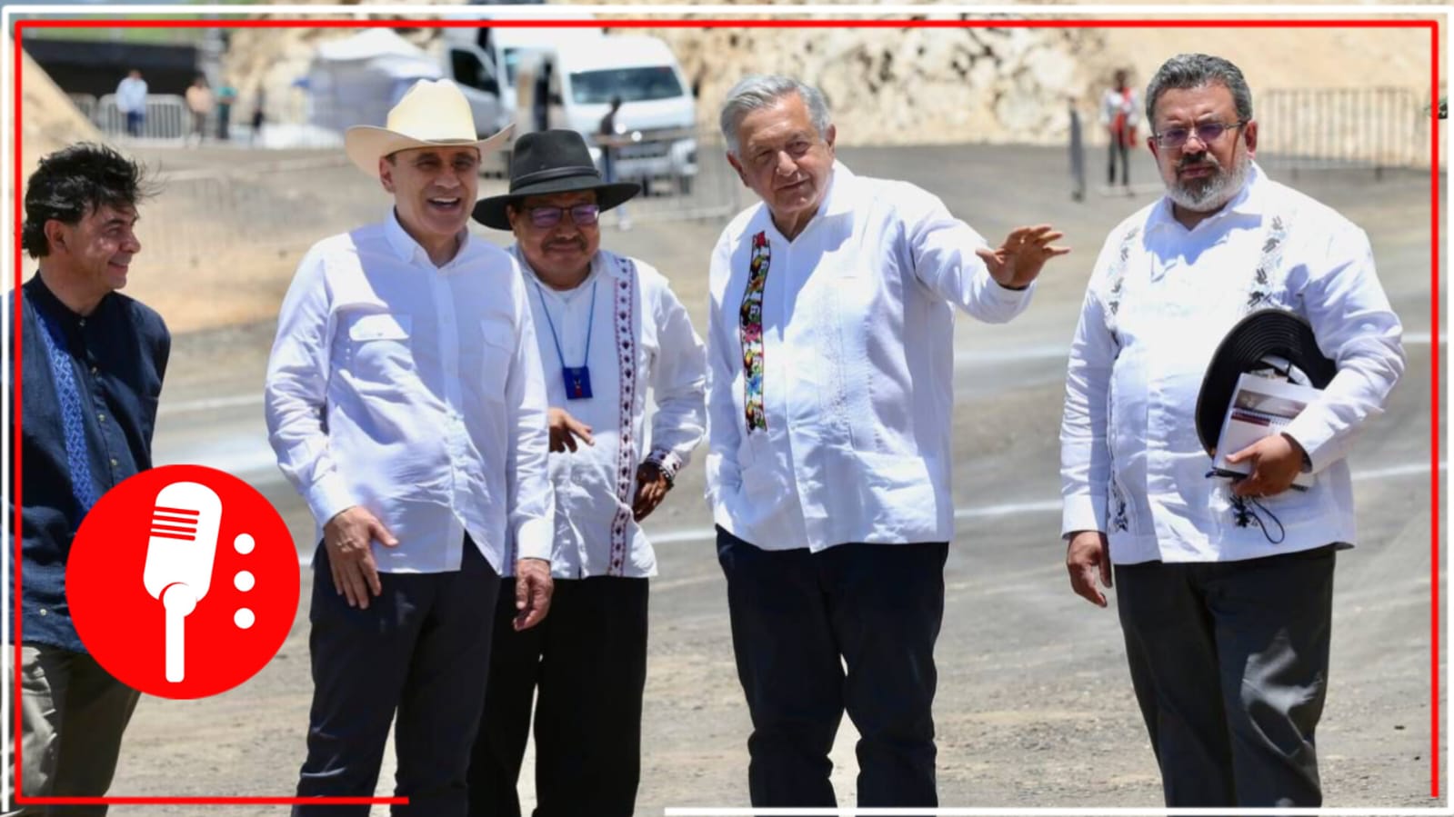 AMLO supervisa la creación de 18 caminos en la sierra de Sonora y Chihuahua, los cuales mejorarán la calidad de vida de la población (VIDEO)