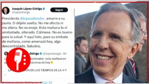 López-Dóriga explota contra AMLO y llama “jauría” a millones de mexicanos que respaldan la 4T