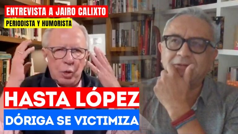 #Entrevista | Hasta López-Dóriga se victimiza: El periodista y humorista Jairo Calixto aseguró que fueron absurdas las declaraciones del periodista