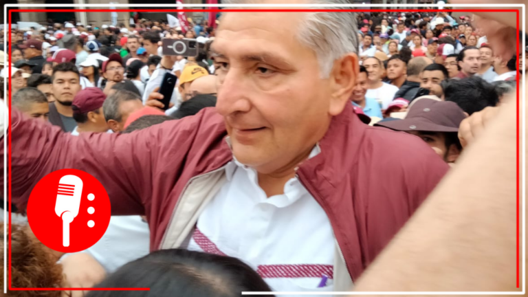 Arriba Adán Augusto al Zócalo de la CDMX (VIDEO)