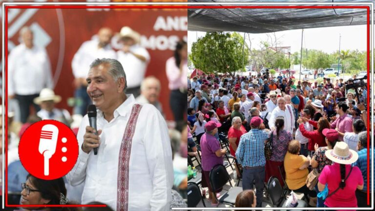 En solo dos semanas, Adán Augusto ya recorrió 13 estados de la República (FOTOS Y VIDEO)