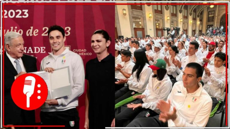 AMLO destaca los esfuerzos y logros de los deportistas y entrenadores mexicanos que participaron en los JCC