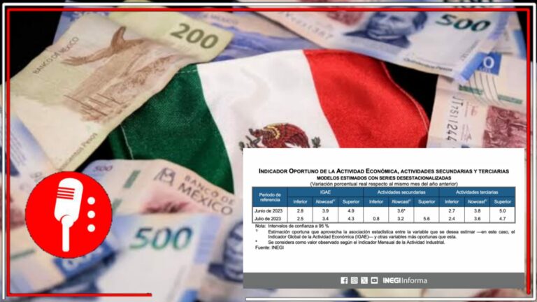 La economía mexicana presentó un crecimiento del 3.4 por ciento al mes de julio (FOTOS)