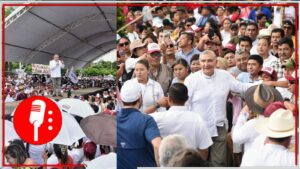Adán Augusto acudió a Paraíso, Tabasco, donde miles de personas asistieron para apoyarlo en su asamblea informativa (FOTOS Y VIDEO)