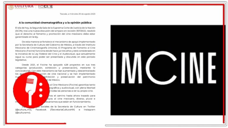 Instituto Mexicano de Cinematografía reafirma el apoyó a la creación de nuevo cine