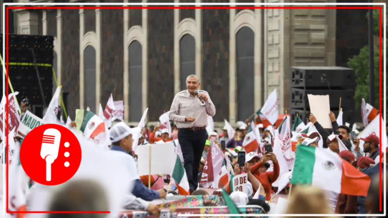&#8220;Nos ha ido muy bien, la gente ya decidió&#8221;, señaló Adán Augusto desde Toluca, Edomex