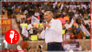Adán Augusto da asamblea informativa ante 10 mil personas en Tepeapulco, Hidalgo (VIDEO)