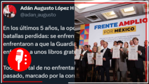 Adán Augusto reflexiona sobre las batallas perdidas de la oposición