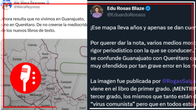 Desmienten que error en mapa de México sea en los nuevos libros de la SEP; &#8220;lleva años y apenas se dan cuenta&#8221;