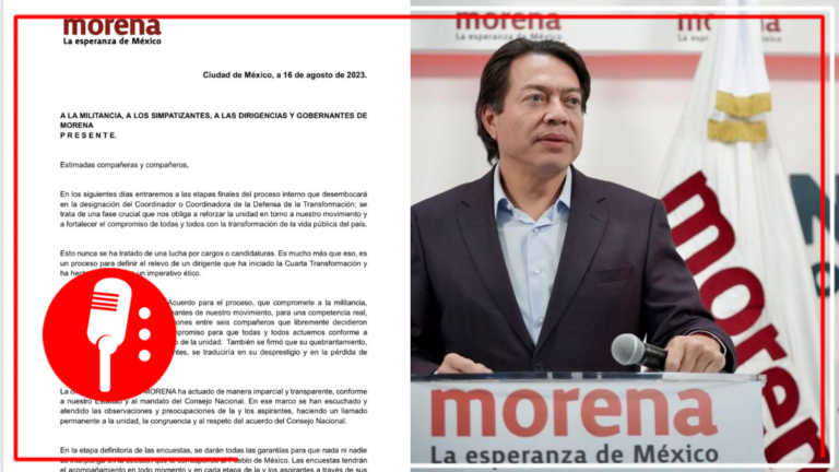 Dirigencia de Morena llama a la unidad en torno a la 4T