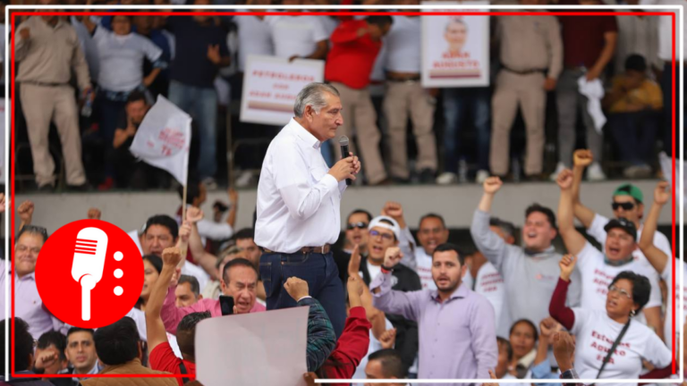 En Tula de Allende, Hidalgo, habitantes expresan apoyo a Adán Augusto López Hernández