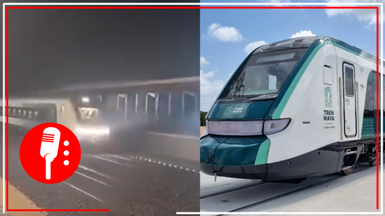 Tren Maya es captado realizando primeras pruebas sobre los rieles