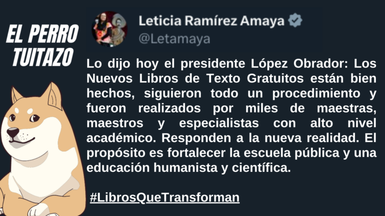 El Perro Tuitazo: Los libros de texto están bien hechos