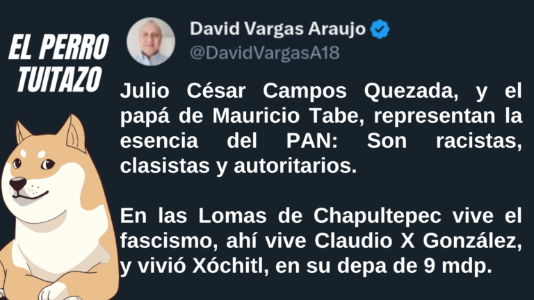 El Perro Tuitazo: Panistas, claro ejemplo de racismo y clasismo