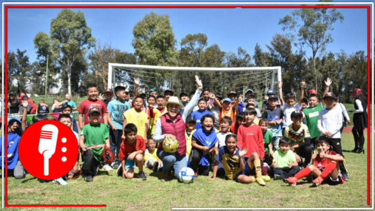 Abren escuelas de fútbol para niños y jóvenes en Tláhuac