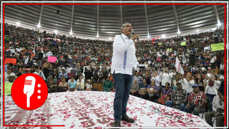 Arropan a Adán Augusto en Durango