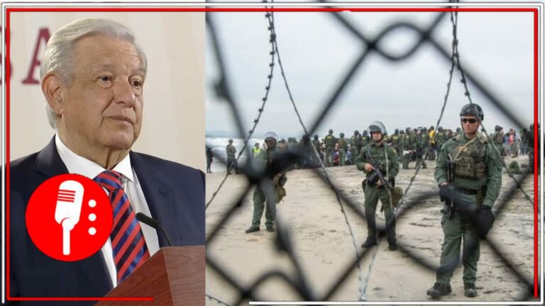 AMLO confirmó la suspensión temporal del elemento de la GN de Texas que disparó a un mexicano