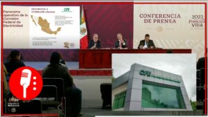 Este jueves se realizó una rueda de prensa para aclaraciones de la CFE, no existe ningún desabasto de electricidad y se sigue invirtiendo en el progreso de México (FOTOS)