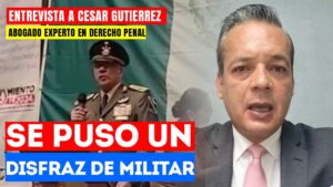 El general anti-AMLO es un impostor, detalla el abogado César Gutiérrez (VIDEO)