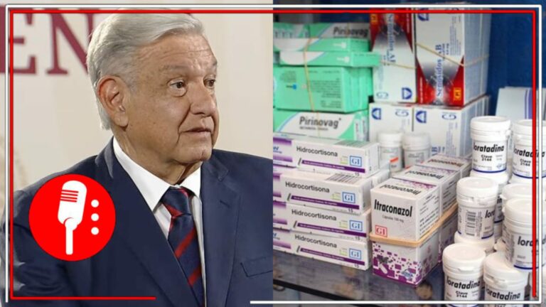 AMLO propone la creación de un Banco de Reserva de Medicamentos  en la CDMX para que no haya desabasto
