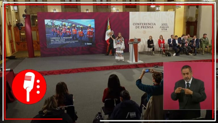 Mara Lezama explica como el Tren Maya será clave para la justicia social del pueblo de Quintana Roo (VIDEO)