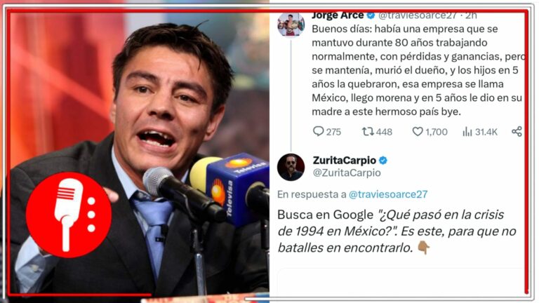 ¿Pues en qué mundo vivías antes?: Se lanzan contra &#8220;El Travieso&#8221; Arce por criticar a la 4T sin fundamentos