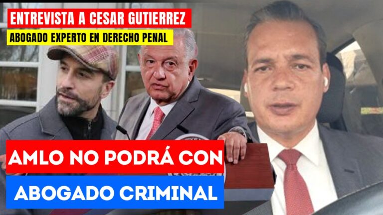 #Entrevista | AMLO no podrá con abogado criminal: Cesar Gutiérrez, abogado experto en derecho penal aseguró que estuvo bien que López Obrador escribiera una carta a defensor de García Luna y no proceder de forma legal