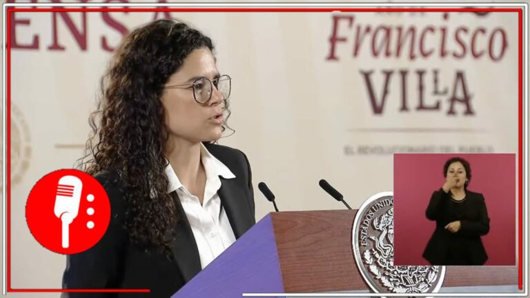 Luisa María Alcalde condena la censura que se ha impuesto contra AMLO, afectando con ello el derecho del pueblo al acceso a la información (VIDEO)