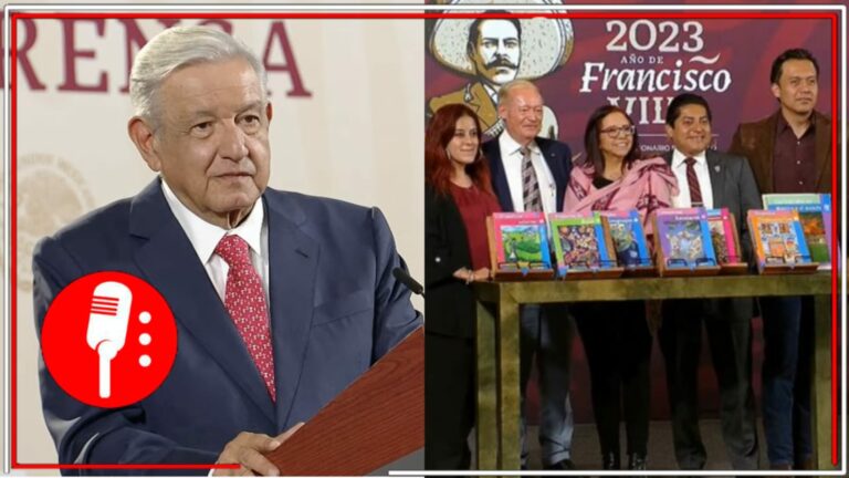 AMLO expone que grandes empresas editoriales son las que impulsan polémicas contra nuevos libros de texto (VIDEO)