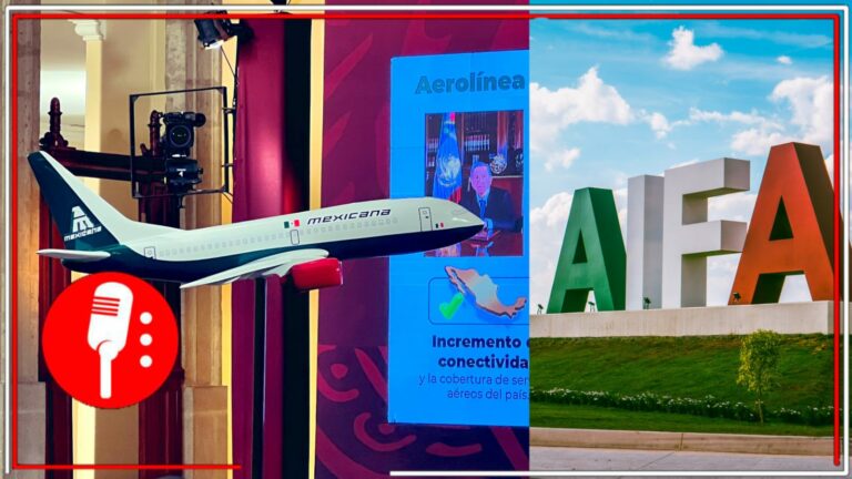 AMLO y Luis Cresencio Sandoval explican como es que Mexicana de Aviación podrá ofrecer boletos a menor precio (VIDEO)
