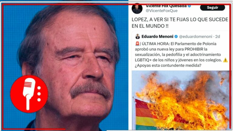 Aunque la derecha se quiera vestir de izquierda, fachos se quedan: Tunden a Fox por post homofóbico
