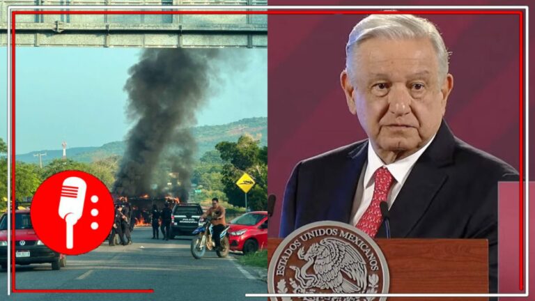 AMLO lamenta violencia en Michoacán: El presidente adelantó que ya se atienden los hechos, los cuales calificó de ser “actos publicitarios” (VIDEO)