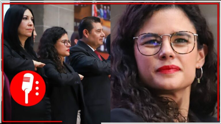 Luisa Alcalde pidió al Poder Judicial que respeten las decisiones del pueblo (FOTOS Y VIDEO)