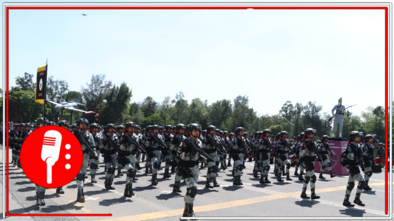 Disciplina y honor destacarán elementos de la Guardia Nacional durante el desfile en el aniversario 213 de Independencia
