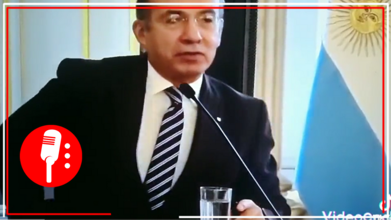 Quedó en ridículo: Felipe Calderón &#8220;da catedra de logística de venta de sustancias&#8221; en Argentina