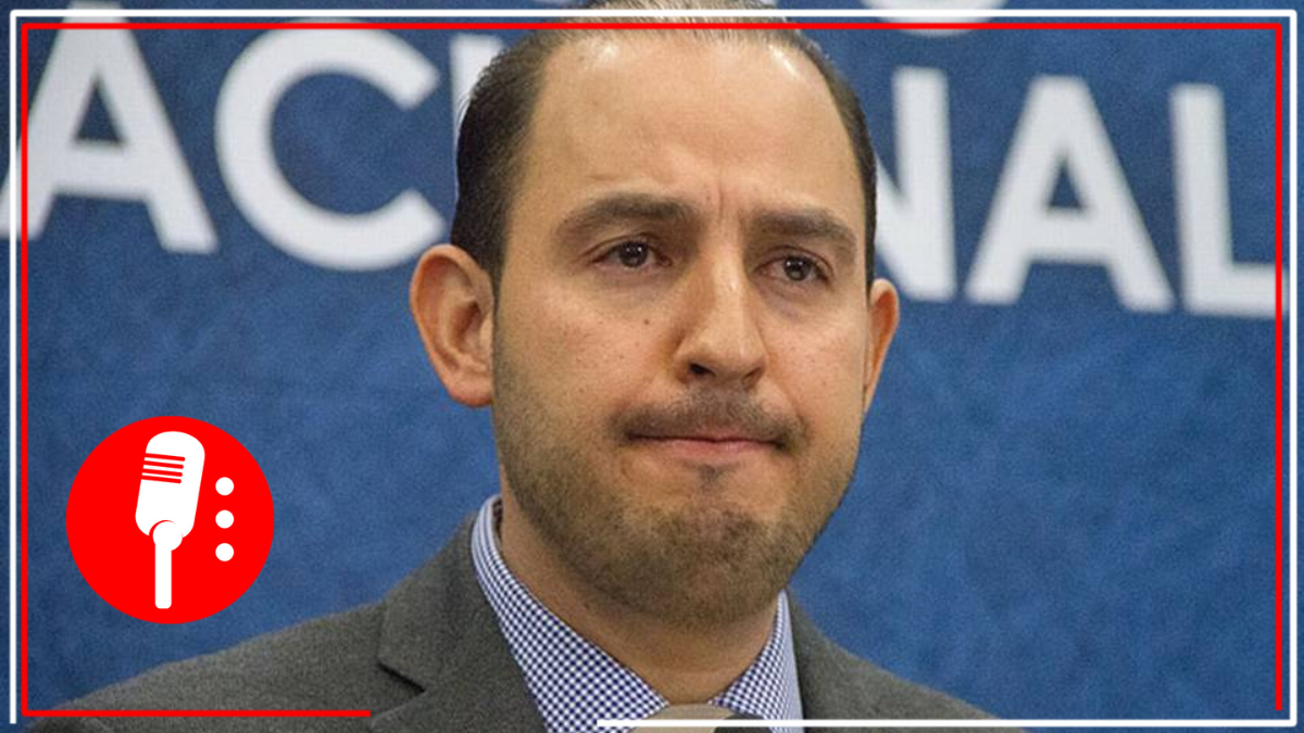 Marko Cortés le ruega al excanciller unirse al frente conservador; en redes le piden al panista dejar de arrastrarse