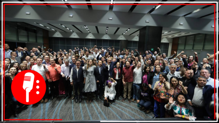 Claudia Sheinbaum se reúne con Mario Delgado, Citlalli Hernández y Alejandro Peña para ultimar detalles del Consejo Nacional de Morena