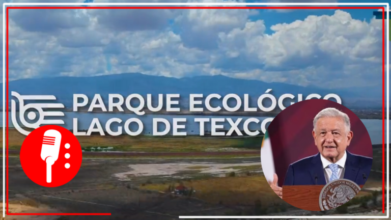 AMLO supervisa proyecto de recuperación del Lago de Texcoco