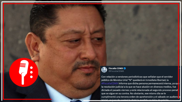 Uriel &#8220;N&#8221; se quedará en prisión: Fiscalía capitalina