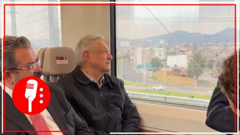 AMLO realiza su primer viaje a bordo del tren &#8220;El Insurgente&#8221;