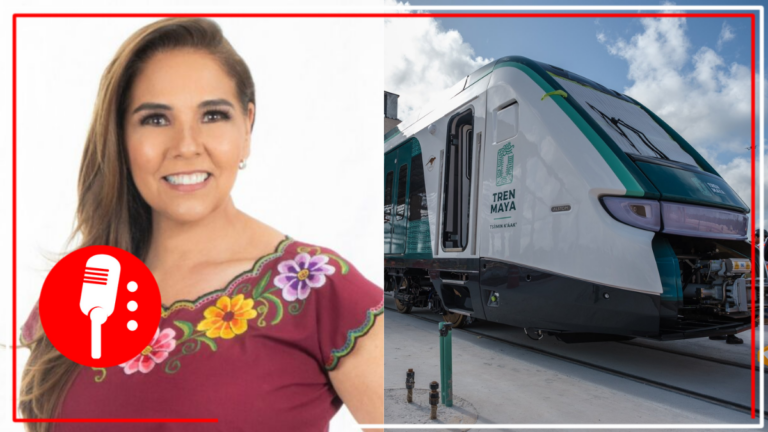 Tren Maya se alista para partir de Teya, en Yucatán con rumbo a Cancún, informa Mara Lezama (VIDEO)