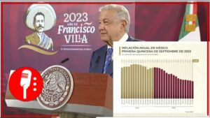 AMLO informó acerca de la baja de la inflación y de como el Banco de México trabaja para mejorar el crecimiento económico (VIDEO)