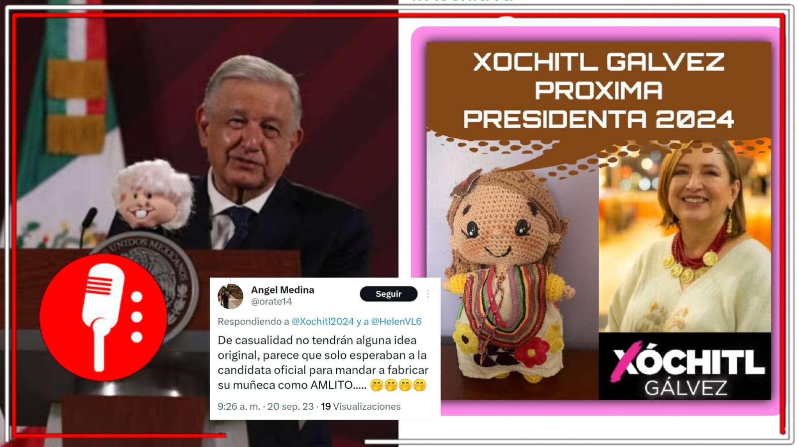 De nuevo Xóchitl Gálvez es acusada por plagio, está vez no por su trabajo de titulación si no por los “Amlitos” (FOTOS)
