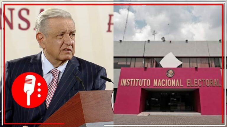 AMLO destacó que el INE atenta contra la libertad de expresión y el derecho a la información (VIDEO)
