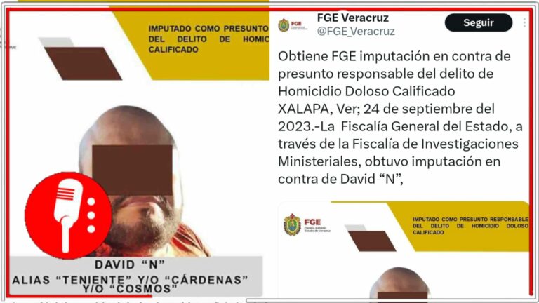 Detienen a David N alias &#8220;Cosmos&#8221; el exjefe de escoltas de Javier Duarte