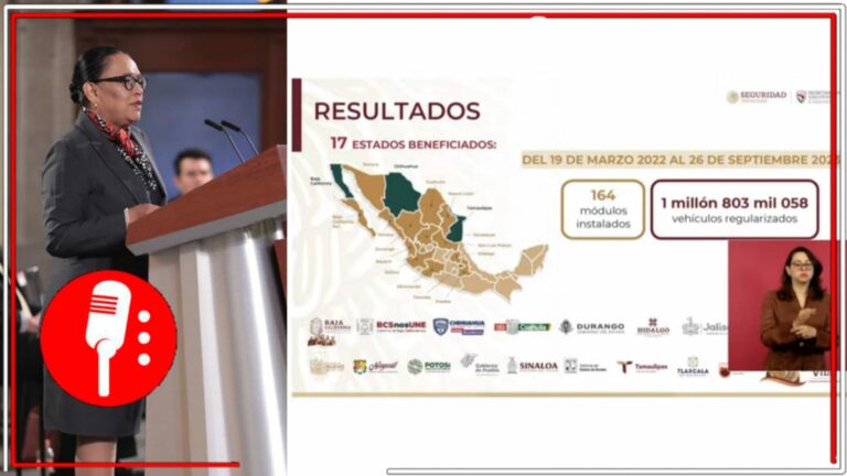 La integración de los autos al REPUVE ha ayudado a mejorar el patrimonio y la seguridad de las familias mexicanas (VIDEOS)