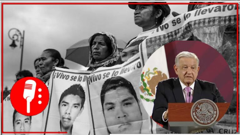 AMLO reiteró su compromiso con la búsqueda de justicia del caso de los 43 de Ayotzinapa (FOTOS Y VIDEO)