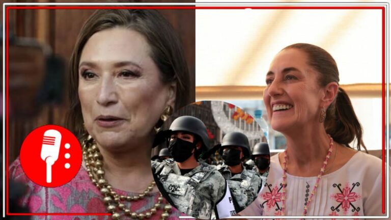 AMLO informó que la SEDENA entrego un planteamiento de protección a Xóchitl Gálvez y a Claudia Sheinbaum para la contienda electoral (FOTOS)